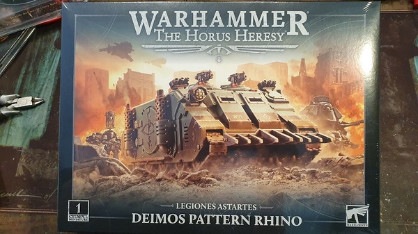 Warhammer Deimos Pattern Rhino/Chalk Garden Rail